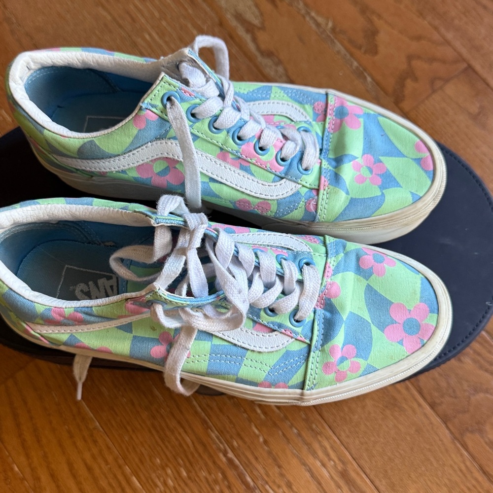 Vans Multicolor Floral Sneakers